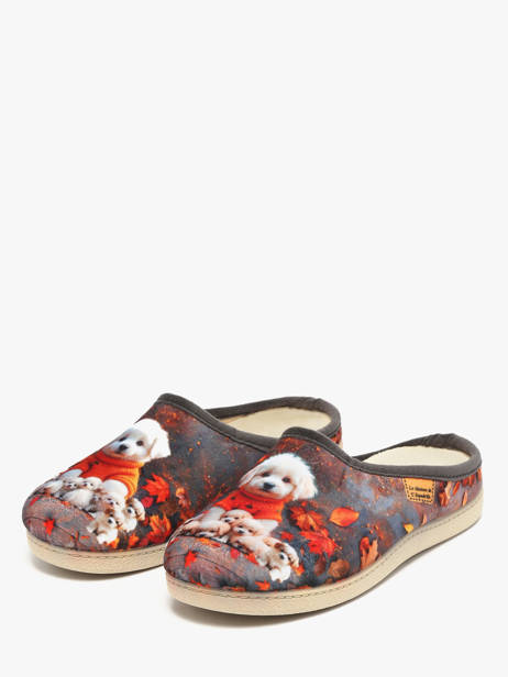 Pantoffels La maison de l'espadrille Grijs women 8 ander zicht 1